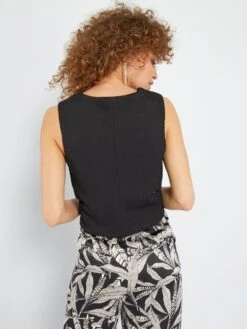 Top à Larges Bretelles -Kiabi top a larges bretelles noir avj31 2 frb2