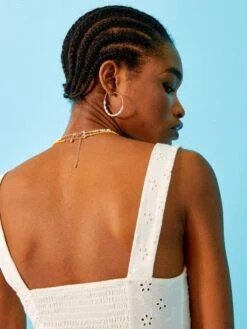 Top Avec Broderies Anglaises -Kiabi top avec broderies anglaises blanc aad32 1 frb3