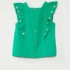 Top En Popeline -Kiabi top en popeline vert zq435 2 frb5