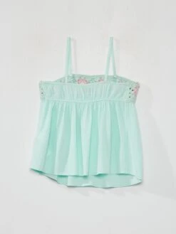 Top Matière Crêpée