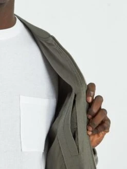 Veste Bomber Avec Lin -Kiabi veste bomber avec lin kaki zq380 1 frb5 1