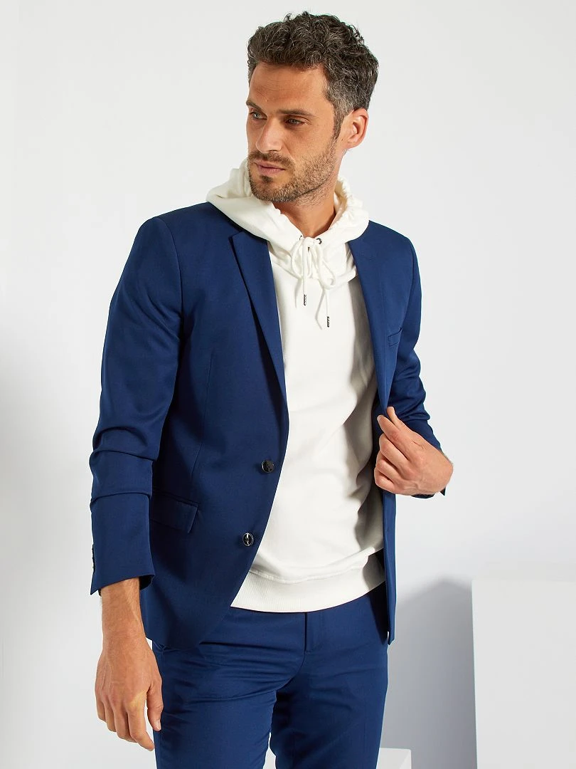 Veste De Costume Slim En Twill 4 Veste De Costume Slim En Twill – Image 2