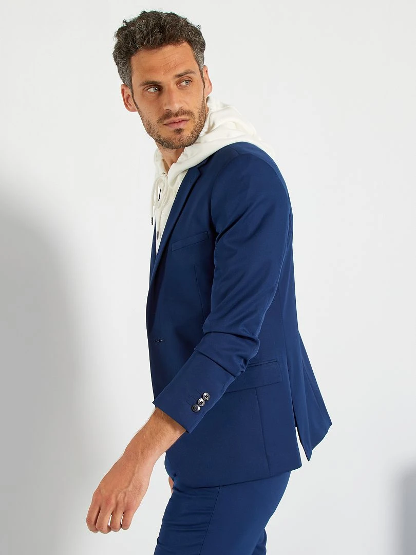 Veste De Costume Slim En Twill 5 Veste De Costume Slim En Twill – Image 3