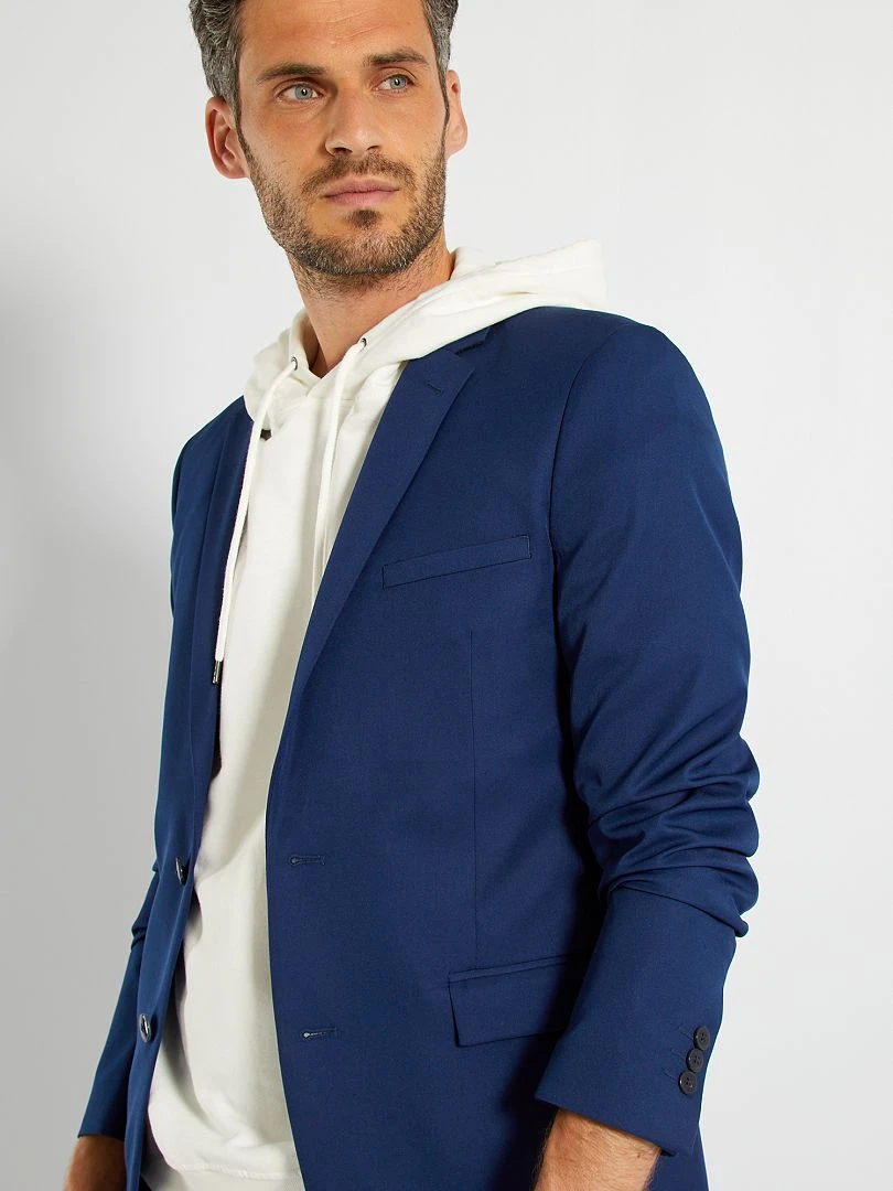 Veste De Costume Slim En Twill 7 Veste De Costume Slim En Twill – Image 5