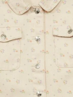 Veste En Jean Avec Broderie Fantaisie