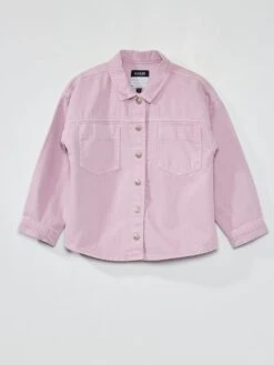 Veste En Jean -Kiabi veste en jean mauve clair zo264 1 frb5